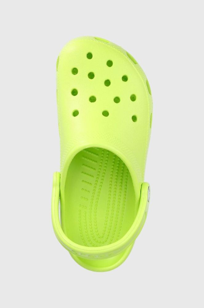 Дитячі шльопанці Crocs колір зелений (3074009) фото 4