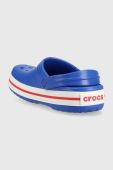 Дитячі шльопанці Crocs колір блакитний (3202635)