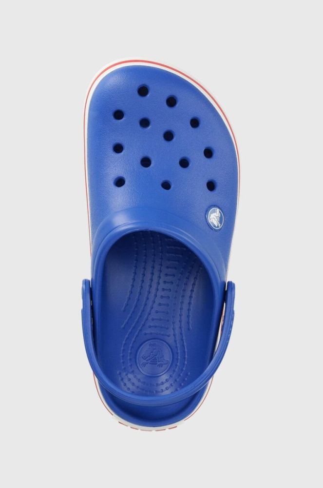 Дитячі шльопанці Crocs колір блакитний (3202635) фото 4