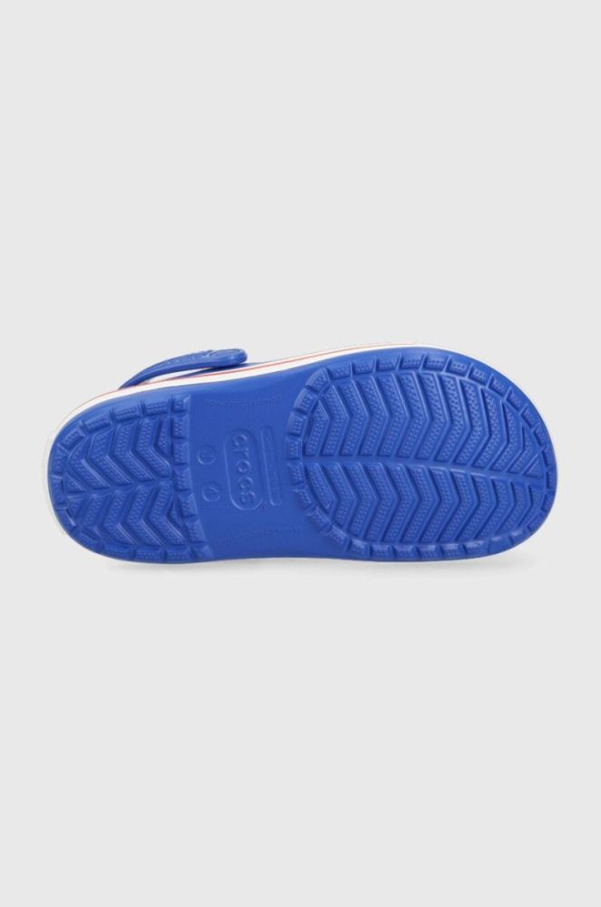 Дитячі шльопанці Crocs колір блакитний (3202635) фото 5