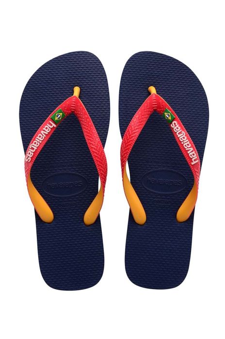 Дитячі в'єтнамки Havaianas BRASIL MIX колір синій (3318611)