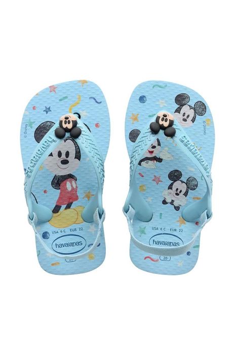 Дитячі сандалі Havaianas DISNEY CLASSICS колір блакитний