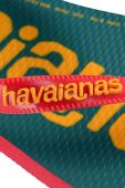 Дитячі в'єтнамки Havaianas LOGOMANIA колір бірюзовий (3245820)