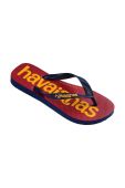 Дитячі в'єтнамки Havaianas LOGOMANIA колір бордовий (3252382)