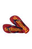 Дитячі в'єтнамки Havaianas LOGOMANIA колір бордовий (3252382)