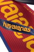 Дитячі в'єтнамки Havaianas LOGOMANIA колір бордовий (3252382)