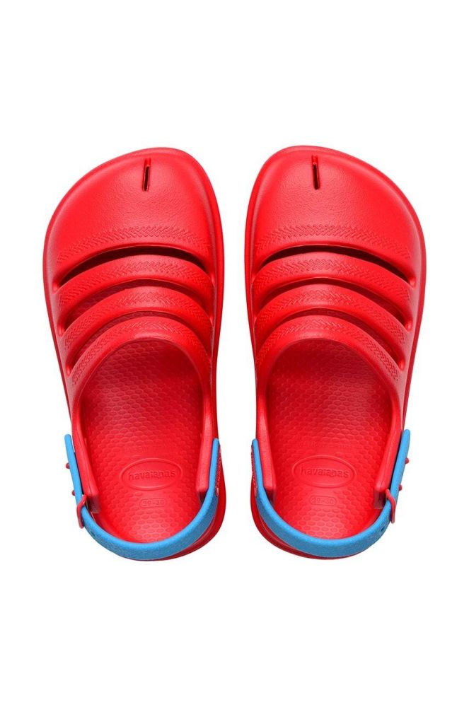 Дитячі сандалі Havaianas CLOG колір червоний