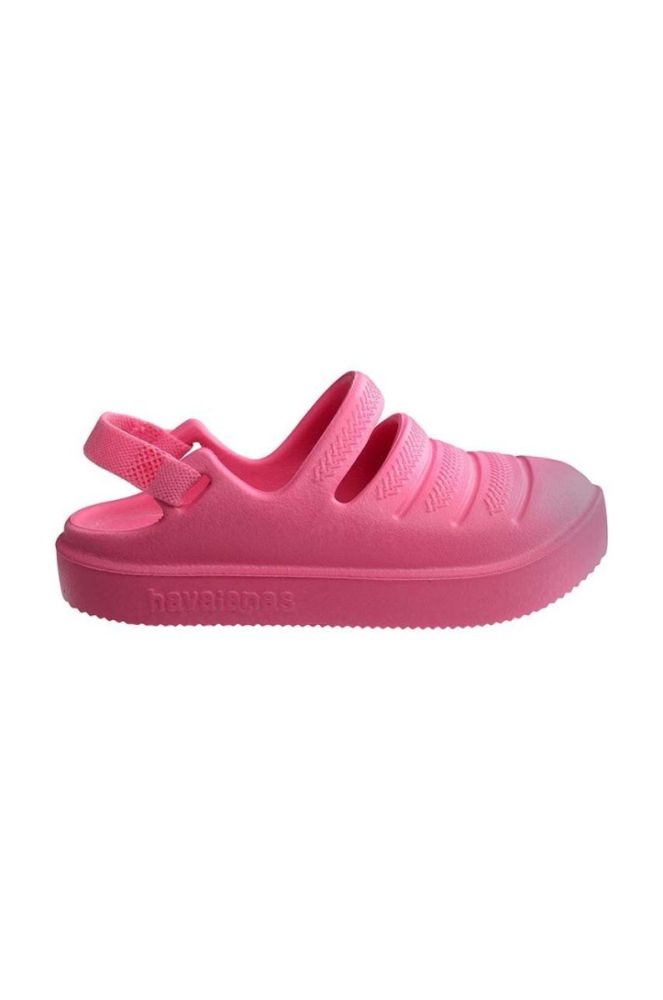 Дитячі сандалі Havaianas CLOG колір рожевий фото 3