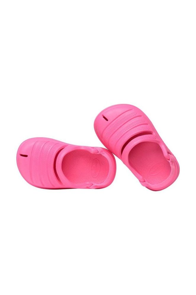 Дитячі сандалі Havaianas CLOG колір рожевий фото 4