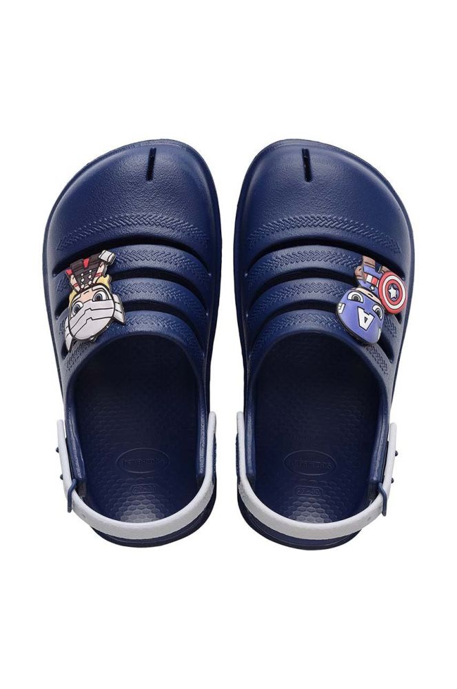 Дитячі шльопанці Havaianas CLOG MARVEL колір синій