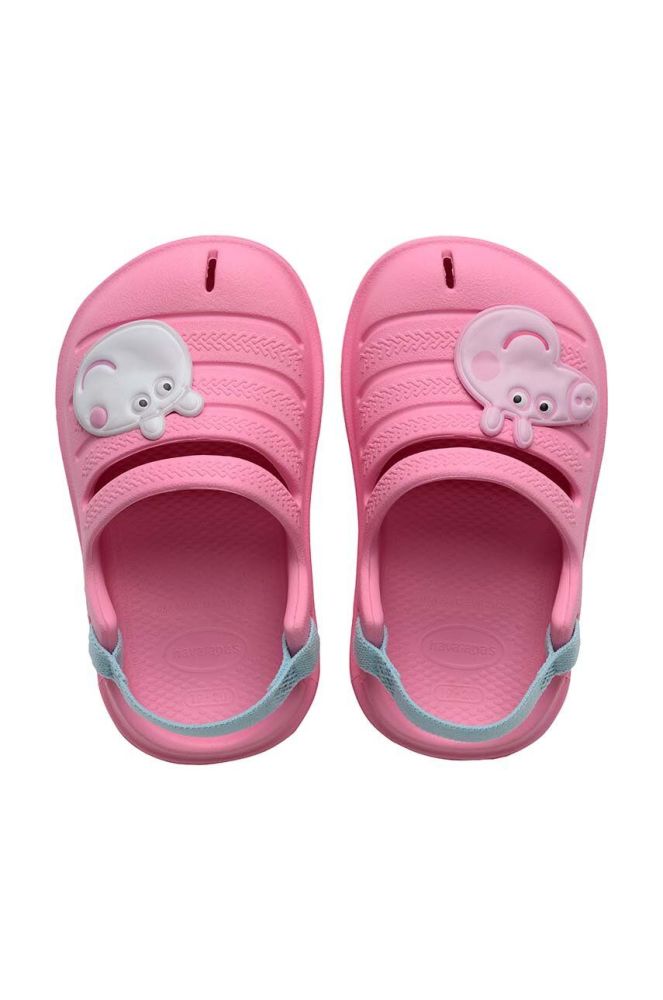 Шльопанці Havaianas CLOG PEPPA PIG колір рожевий