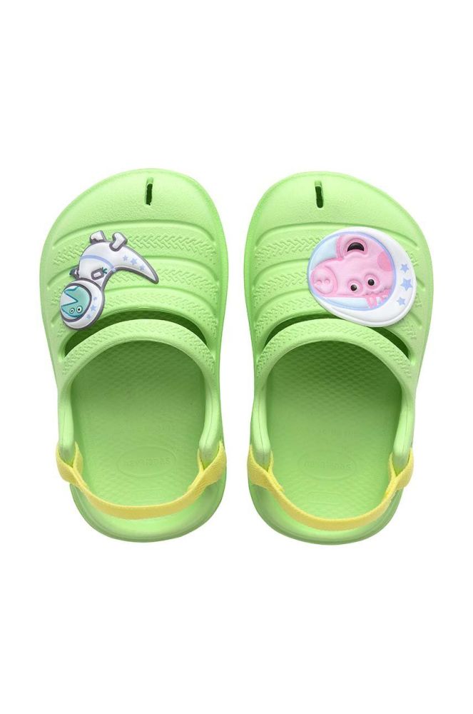 Шльопанці Havaianas CLOG PEPPA PIG колір зелений