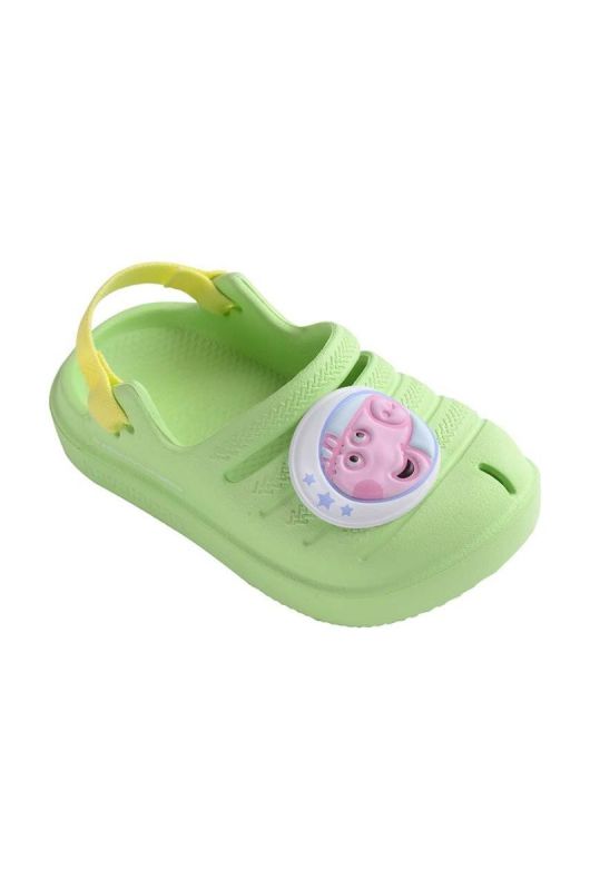 Шльопанці Havaianas CLOG PEPPA PIG колір зелений фото 2