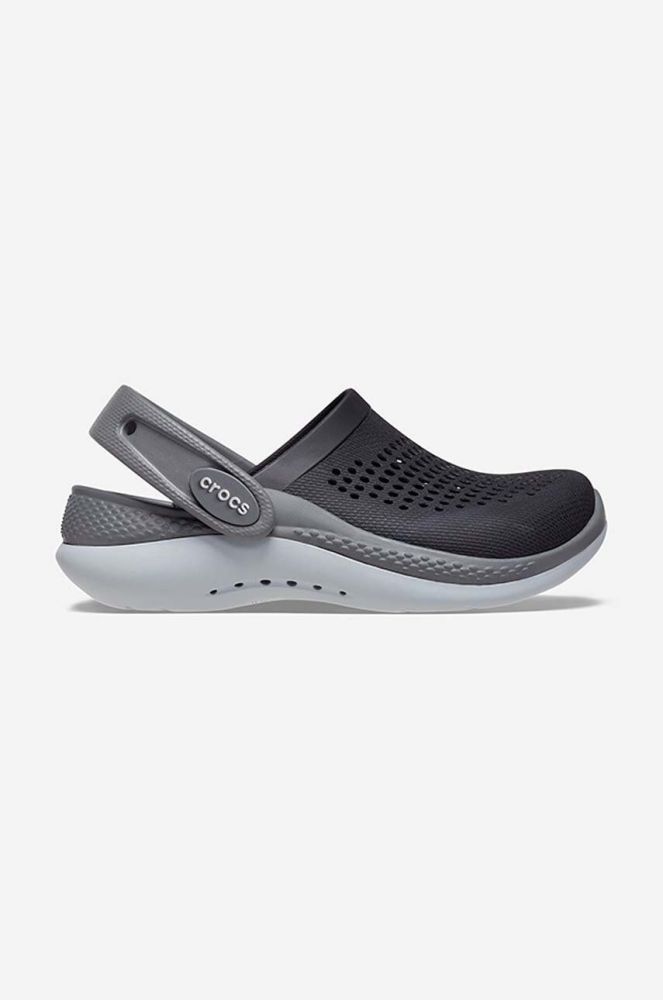 Дитячі шльопанці Crocs колір чорний (3270760)