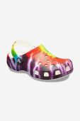 Дитячі шльопанці Crocs Tie Dye Graphic колір барвистий