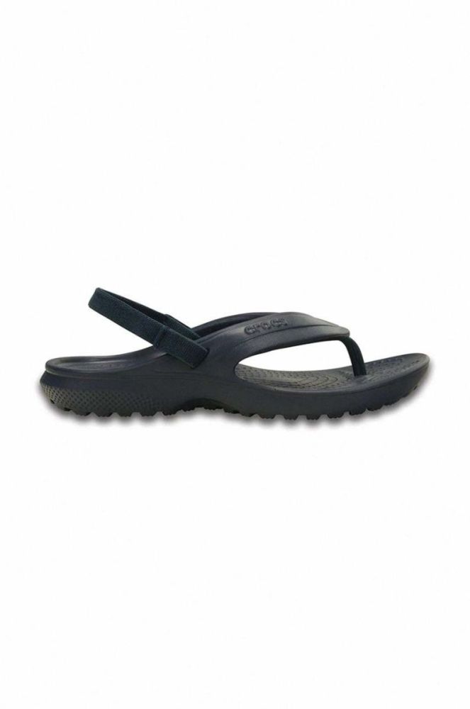 Дитячі в'єтнамки Crocs CLASSIC FLIP колір синій фото 2