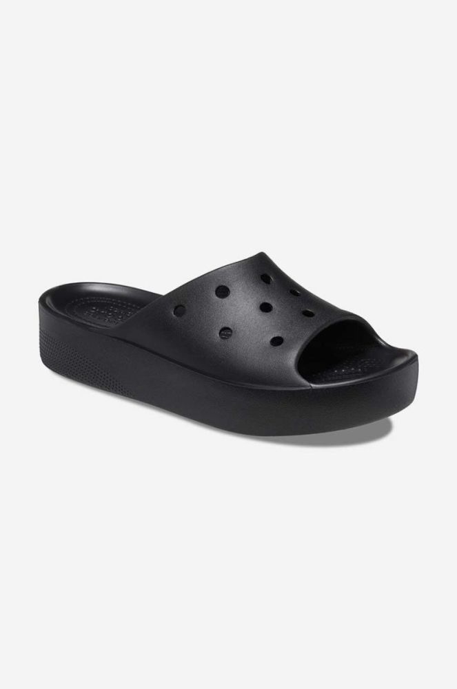 Шльопанці Crocs колір коричневий фото 4
