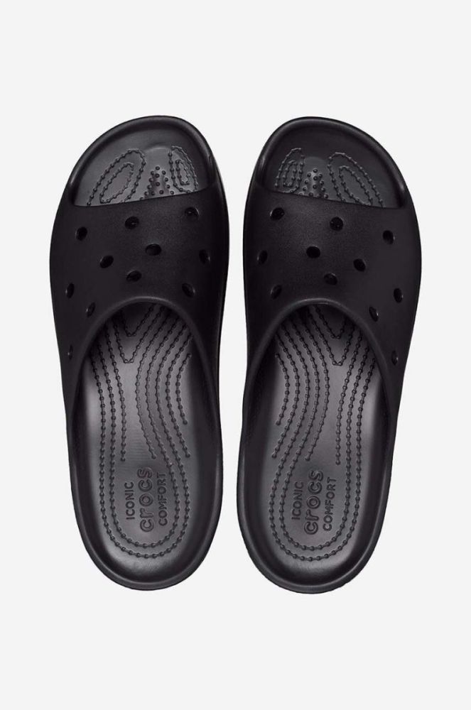 Шльопанці Crocs колір коричневий фото 5