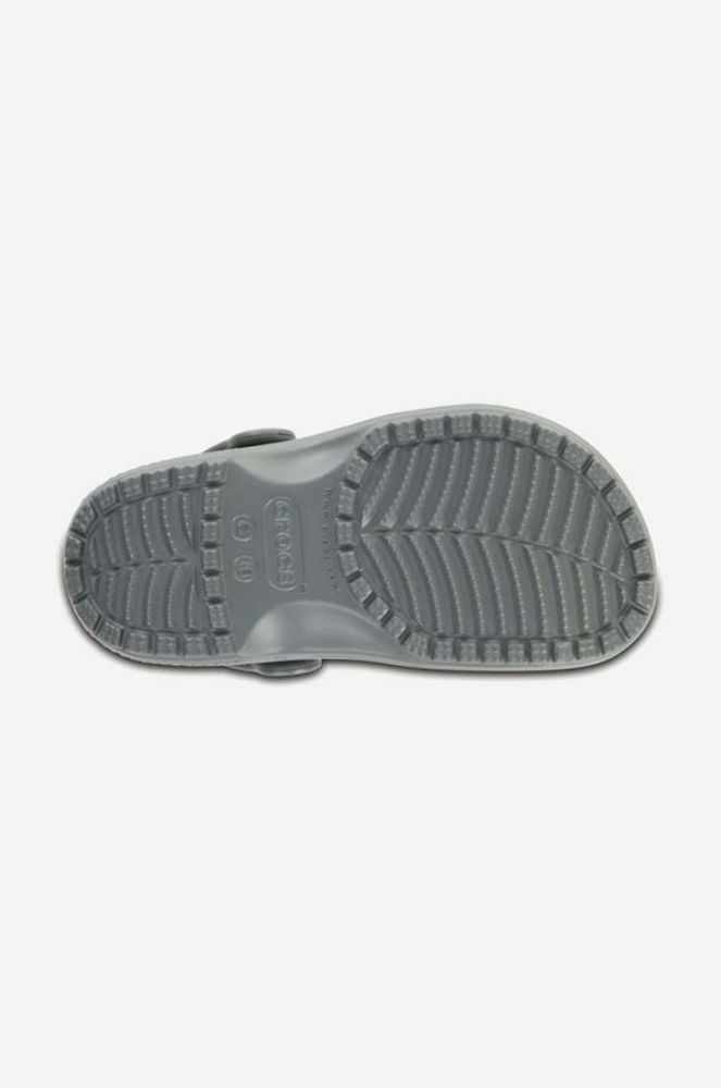 Дитячі шльопанці Crocs колір сірий (3343726) фото 4