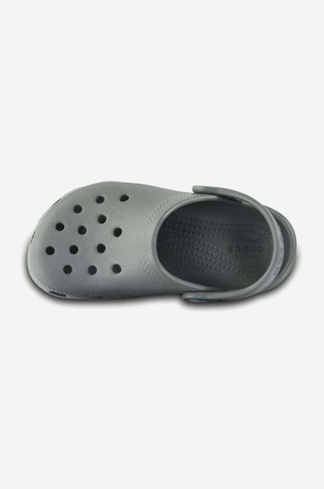 Дитячі шльопанці Crocs колір сірий (3343726) фото 5