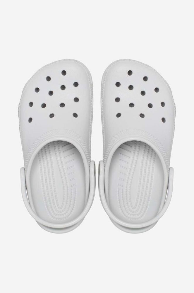 Шльопанці Crocs Classic Kids Clog колір сірий фото 5