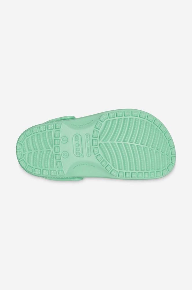 Шльопанці Crocs Classic Kids Clog колір зелений фото 3