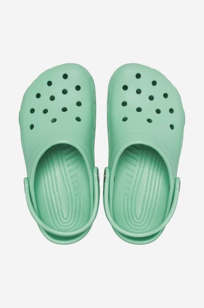 Шльопанці Crocs Classic Kids Clog колір зелений фото 4