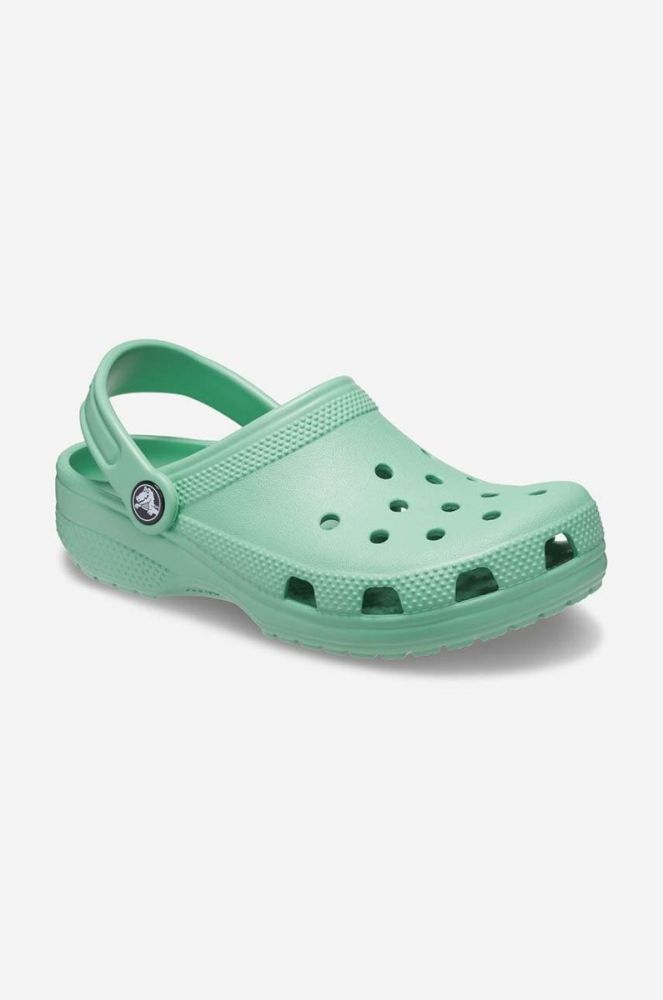 Шльопанці Crocs Classic Kids Clog колір зелений фото 5