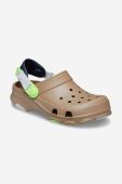 Дитячі шльопанці Crocs All Terain Kids Clog колір коричневий