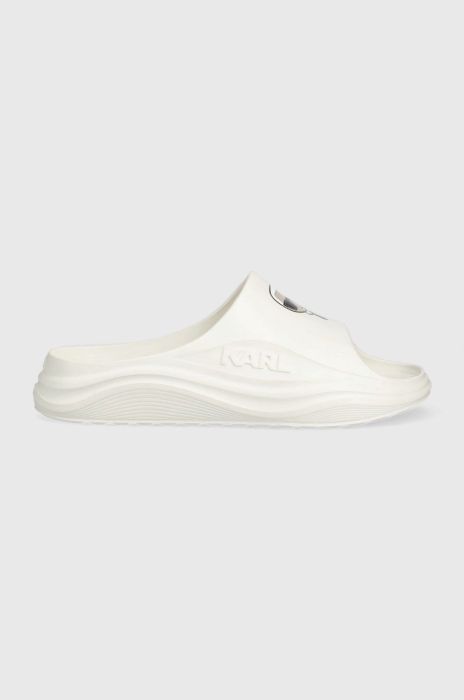 Шльопанці Karl Lagerfeld KL75030 SKOONA чоловічі колір білий