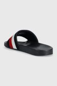 Шльопанці Tommy Hilfiger FM0FM04348 HILFIGER CORPORATE POOL SLIDE чоловічі колір синій