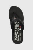 В'єтнамки Tommy Hilfiger FM0FM04410 HILFIGER PATCH BEACH SANDAL чоловічі колір чорний