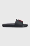 Шльопанці Tommy Hilfiger TH RAISED EMBROIDERY POOL SLIDE чоловічі колір синій Шльопанці Tommy Hilfiger TH RAISED EMBROIDERY POOL SLIDE чоловічі колір синій