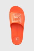 Шльопанці Armani Exchange чоловічі колір помаранчевий XUP012.XV675.00155 Шльопанці Armani Exchange чоловічі колір помаранчевий XUP012.XV675.00155