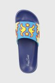 Шльопанці Happy Socks чоловічі колір блакитний
