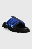 Шльопанці Tommy Jeans SANDAL ROPE чоловічі колір синій EM0EM01149