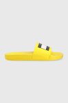 Шльопанці Tommy Jeans POOL SLIDE ESS чоловічі колір жовтий EM0EM01191 Шльопанці Tommy Jeans POOL SLIDE ESS чоловічі колір жовтий EM0EM01191