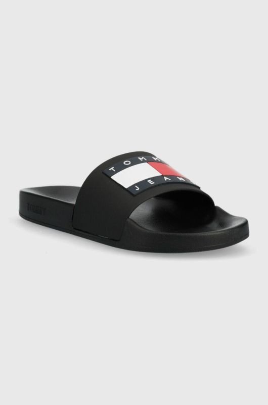 Шльопанці Tommy Jeans POOL SLIDE ESS чоловічі колір чорний EM0EM01191 (2977856) фото 2