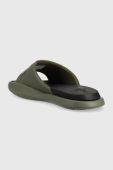 Шкіряні шльопанці The North Face TRIARCH SLIDE чоловічі колір зелений Шкіряні шльопанці The North Face TRIARCH SLIDE чоловічі колір зелений