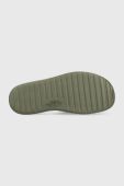 Шкіряні шльопанці The North Face TRIARCH SLIDE чоловічі колір зелений Шкіряні шльопанці The North Face TRIARCH SLIDE чоловічі колір зелений