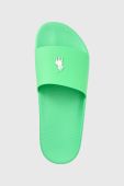 Шльопанці Polo Ralph Lauren Polo Slide чоловічі колір зелений 809892945001