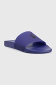 Шльопанці Polo Ralph Lauren Polo Slide чоловічі 809892946001 колір блакитний