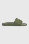 Шльопанці Polo Ralph Lauren Polo Slide чоловічі колір зелений 809892947003 Шльопанці Polo Ralph Lauren Polo Slide чоловічі колір зелений 809892947003