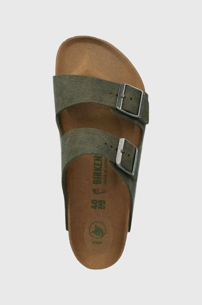 Шльопанці Birkenstock Arizona чоловічі колір зелений 1024550 1024550-DDustThyme фото 4