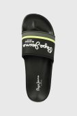 Шльопанці Pepe Jeans SLIDER чоловічі колір чорний PMS70123