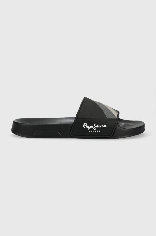 Шльопанці Pepe Jeans SLIDER чоловічі колір чорний PMS70125