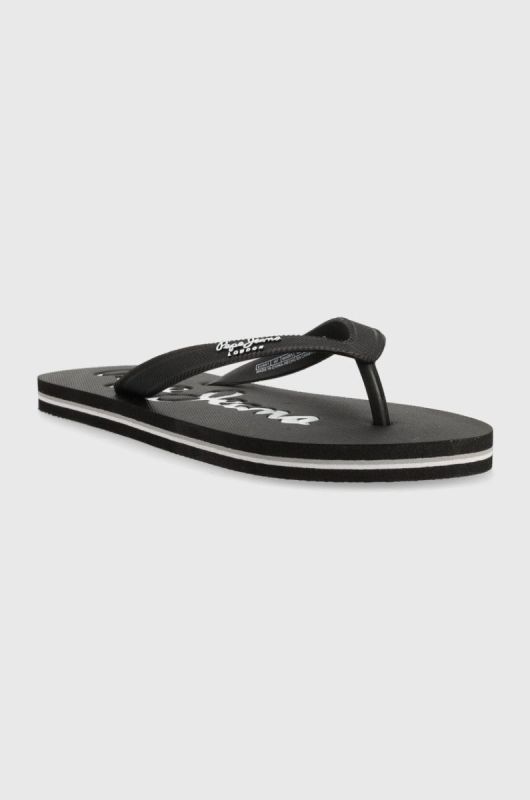 В'єтнамки Pepe Jeans BAY BEACH чоловічі колір чорний PMS70128 фото 2