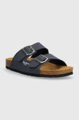 Шльопанці Pepe Jeans BIO чоловічі колір синій PMS90110 Шльопанці Pepe Jeans BIO чоловічі колір синій PMS90110