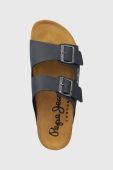 Шльопанці Pepe Jeans BIO чоловічі колір синій PMS90110 Шльопанці Pepe Jeans BIO чоловічі колір синій PMS90110