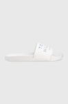 Шльопанці Tommy Hilfiger HILFIGER EMBOSSED POOL SLIDE чоловічі колір білий FM0FM04463 Шльопанці Tommy Hilfiger HILFIGER EMBOSSED POOL SLIDE чоловічі колір білий FM0FM04463